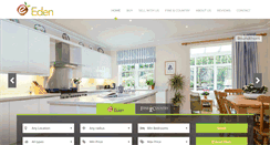 Desktop Screenshot of edenestateagents.co.uk
